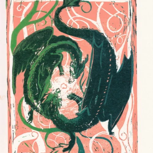 Dance (Pink and Green)