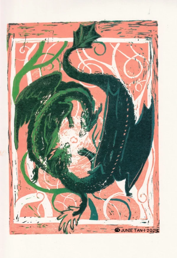 Dance (Pink and Green)